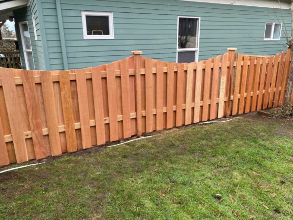 Arched Shadowbox Fence - Sky Fence Company, Inc. | Top Fence Contractor ...