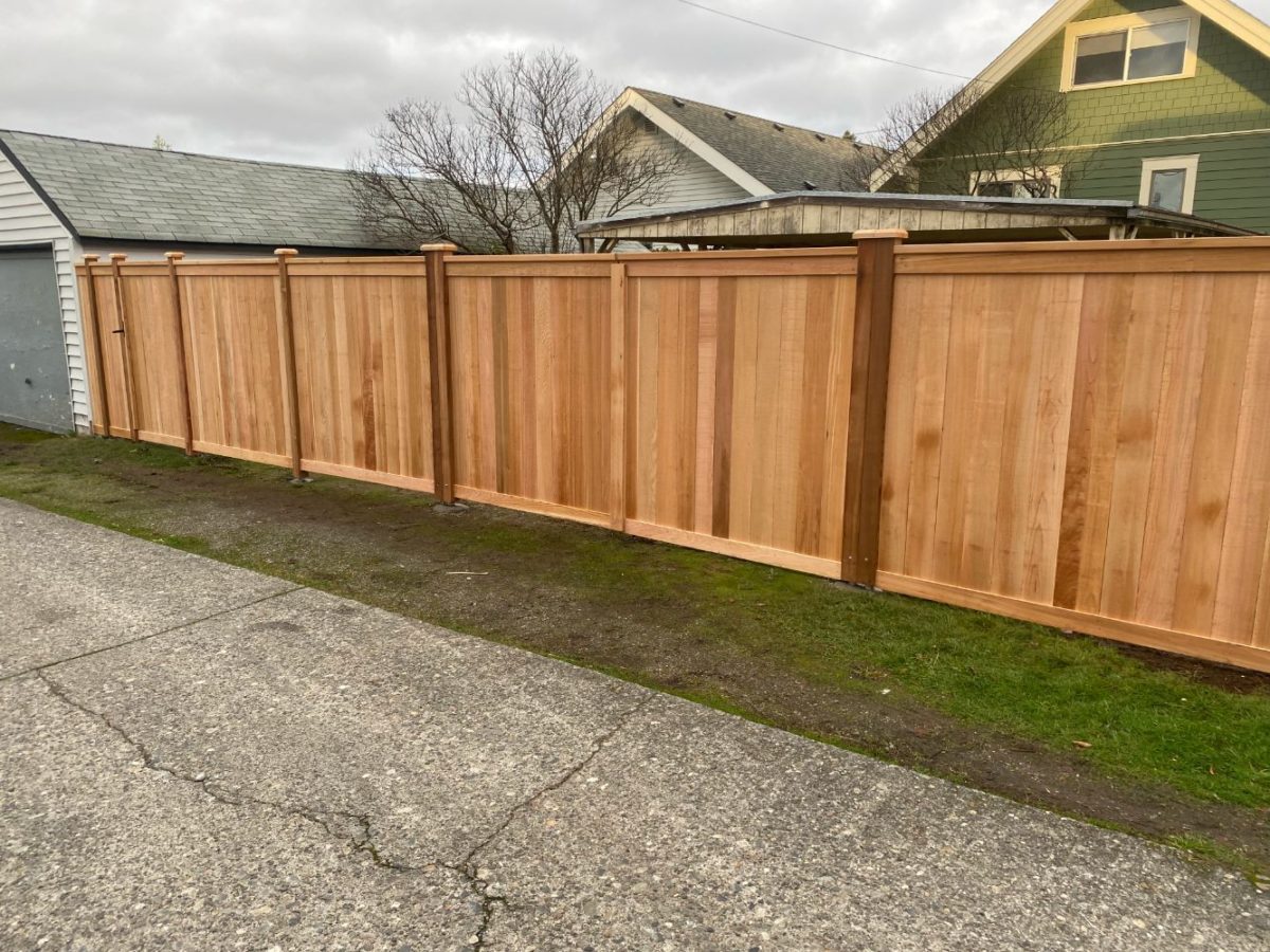 How far apart do you need to set the fence posts? - Sky Fence Company ...