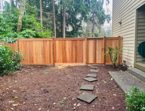Edmonds WA Home with Estate Style Fence