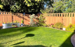 Craftsman Style Fence with varying board widths