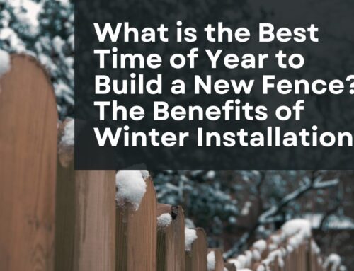 What is the Best Time of Year to Build a New Fence? The Benefits of Winter Installation