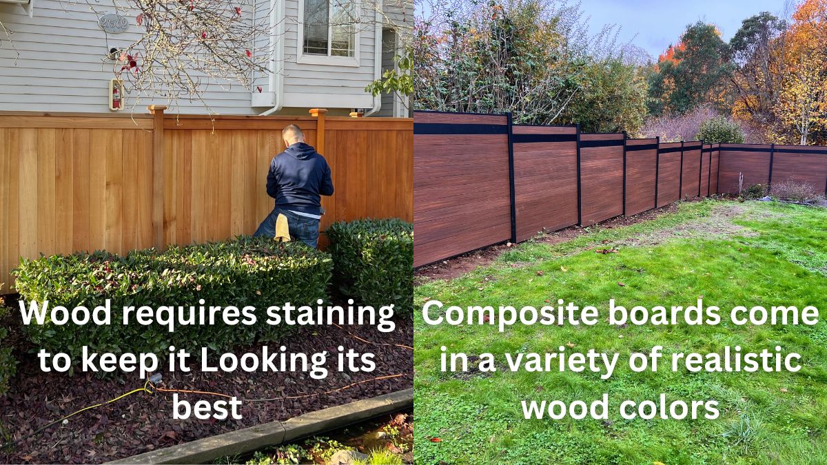 Maintenance Requirements: Composite vs Wood Fence